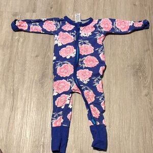 Bonds Floral Blue and Pink Kids One Piece